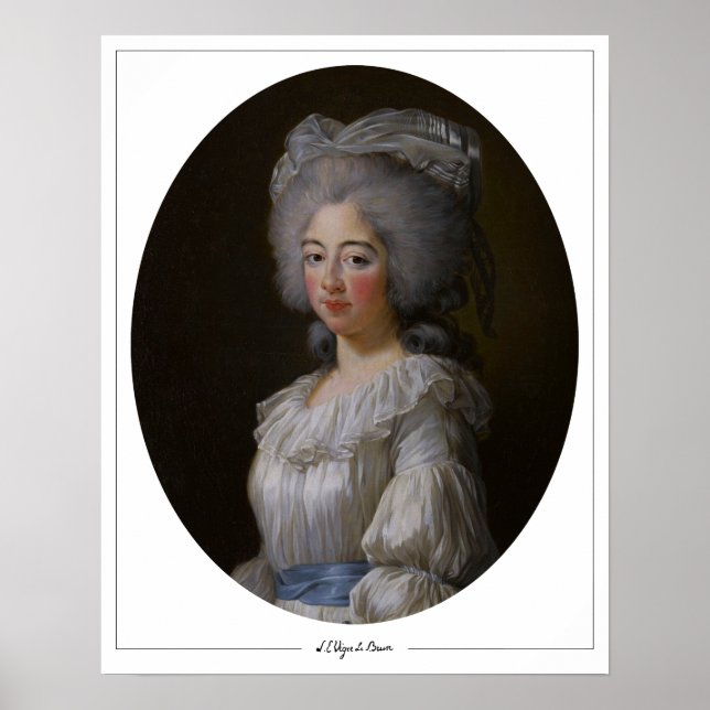 Élisabeth Vigée Le Brun Zedign Art Poster #32 (Frente)