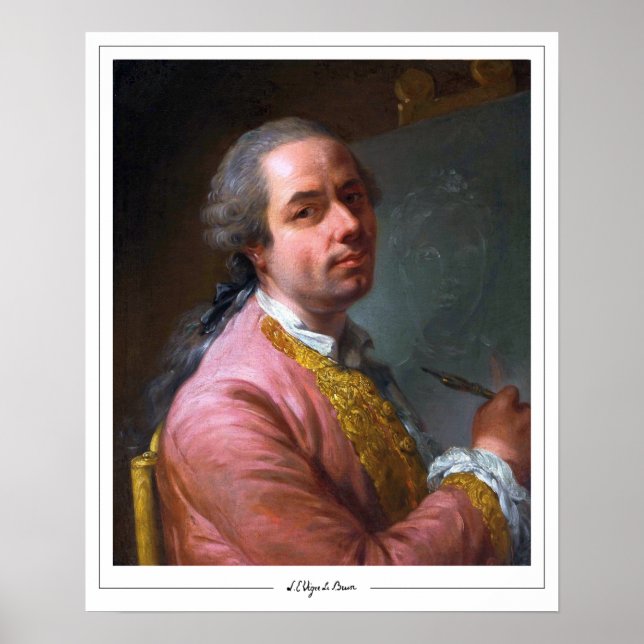 Élisabeth Vigée Le Brun Zedign Art Poster #47 (Frente)