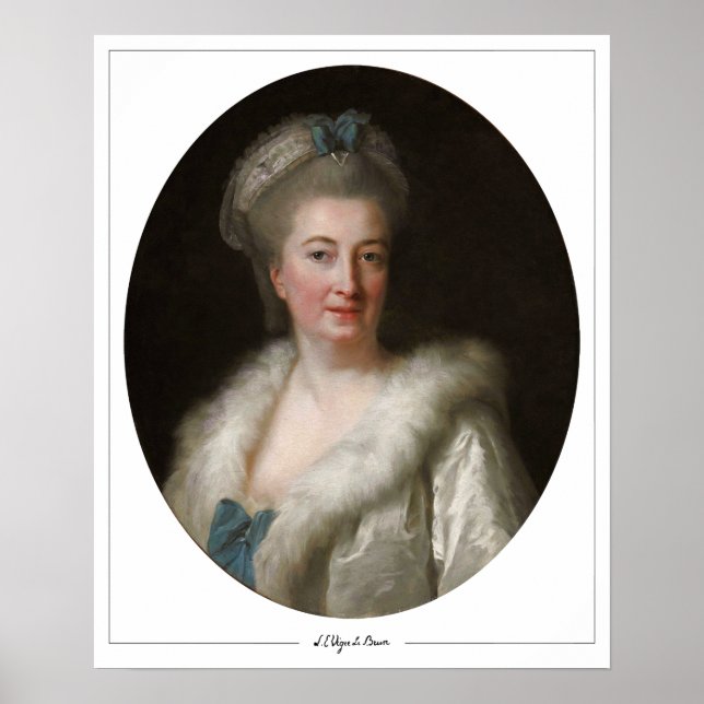 Élisabeth Vigée Le Brun Zedign Art Poster #55 (Frente)