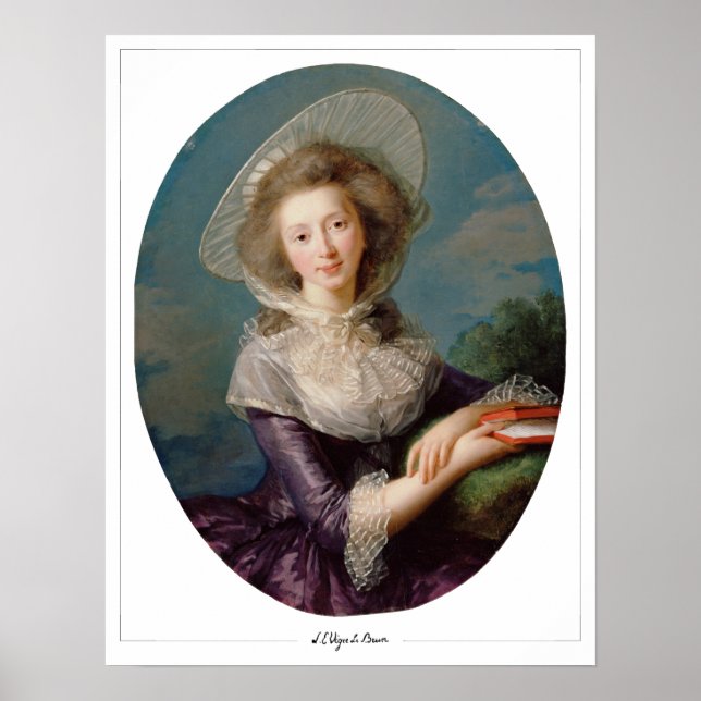 Élisabeth Vigée Le Brun Zedign Art Poster nº 6 (Frente)