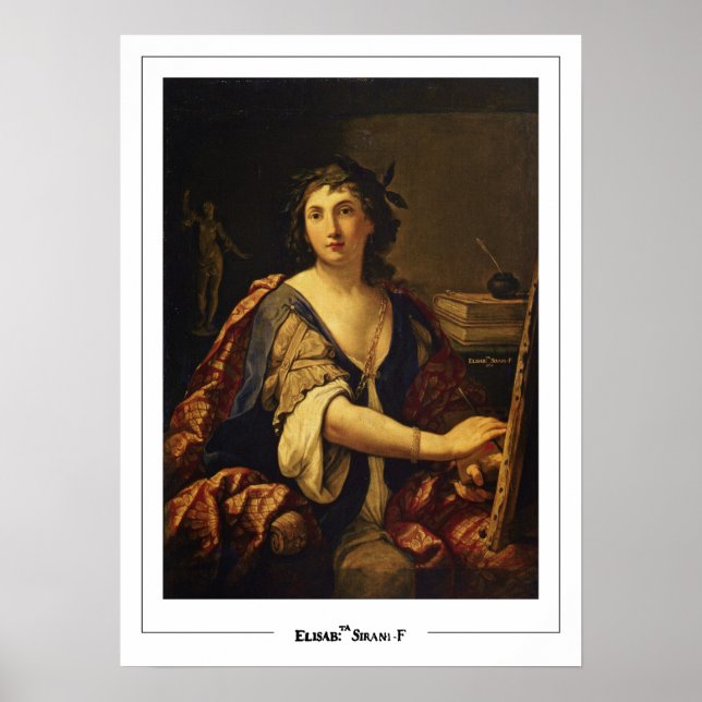 Elisabetta Sirani Zedign Art Poster nº 2 (Frente)