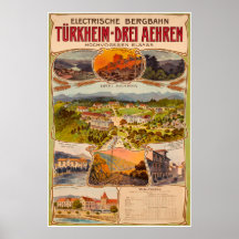 Elische Bergbahn Türkheim-Drei Aehren, Poster