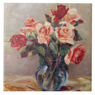 Elizabeth J. Grafin von Attems Stilllife com Ros