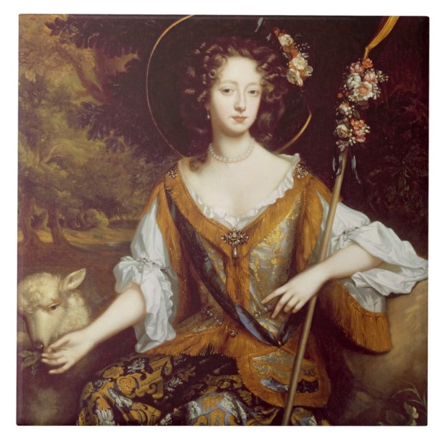 Elizabeth Jones, condessa de Kildare, c.1684 (óleo (Frente)