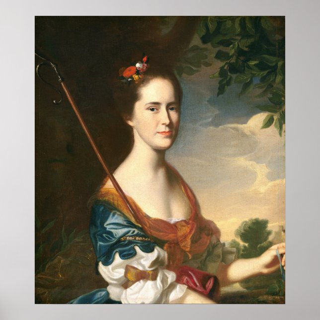 Elizabeth Otis - John S. Copley Fine Art Poster (Frente)