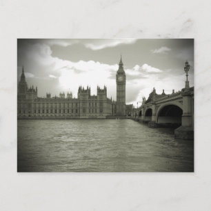 Elizabeth Tower - Grande Cartão postal Ben
