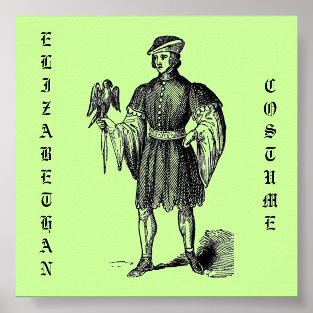 Elizabethan Costumes Poster (Frente)