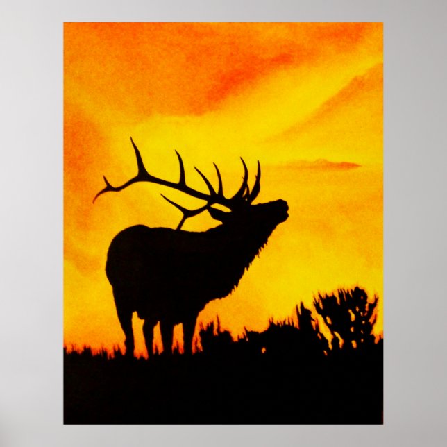 Elk Poster (Frente)