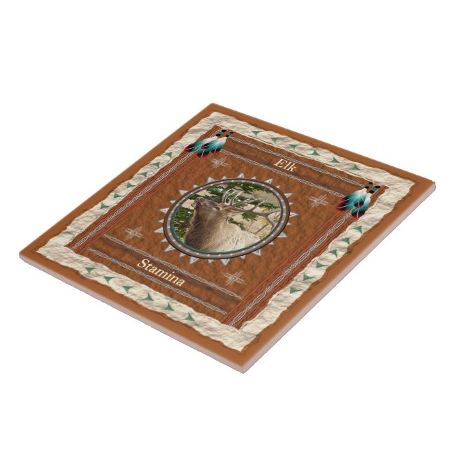 Elk - Resistência - Azulejo cerâmico (Lateral)