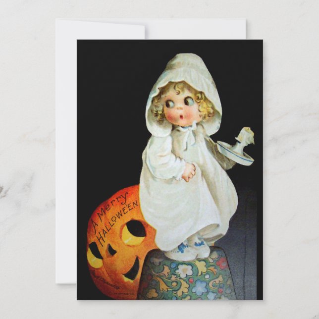Ellen H. Clapsaddle: Menina com Vela (Frente)