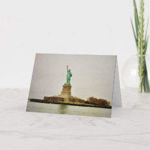 "Ellis Island" - Cartão Parabéns