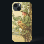 Elm Fairy alada em árvore<br><div class="desc">Deve ser difícil ser uma fada de elm. Esta criatura alada do livro de histórias está sentada numa árvore,  demorando alguns minutos para aproveitar o dia. Peça este impressão fantástico hoje!</div>