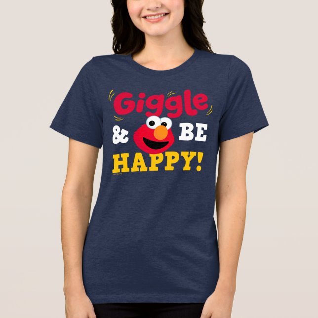 Elmo Ri e Fica Feliz (Frente)