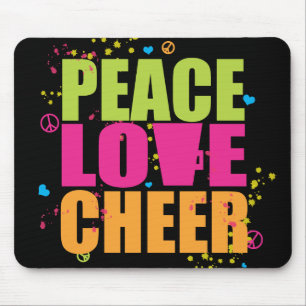 Elogio Mousepad do amor da paz