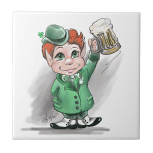 Elogios irlandeses! Azulejo