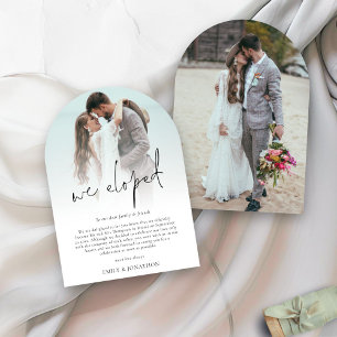 Elografamos 2 Cartão de Arca de Casamento Fotograf