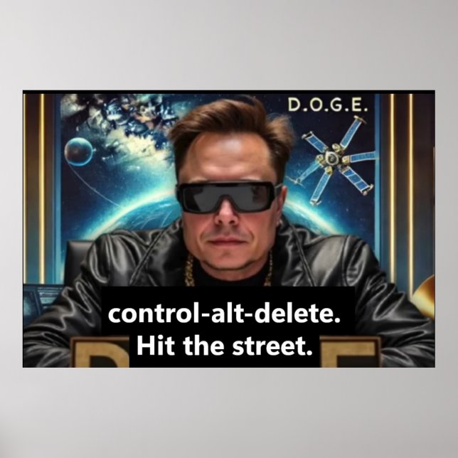 Elon Musk Poster (Frente)