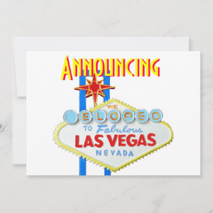 Elope o casamento de Las Vegas do anúncio