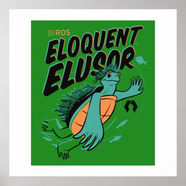 Eloquent Elusor Release Poster (Frente)