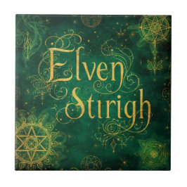 Elven Stirigh – Sigils in Green