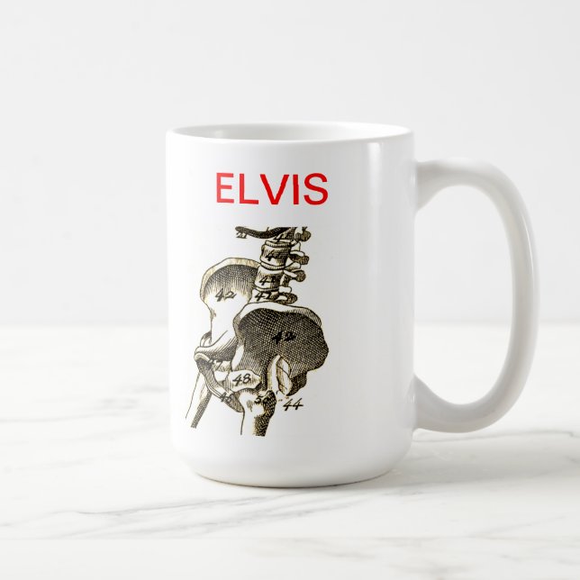 ELVIS a PELVE - caneca (Direita)