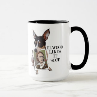 Elwood gosta d caneca de Scot
