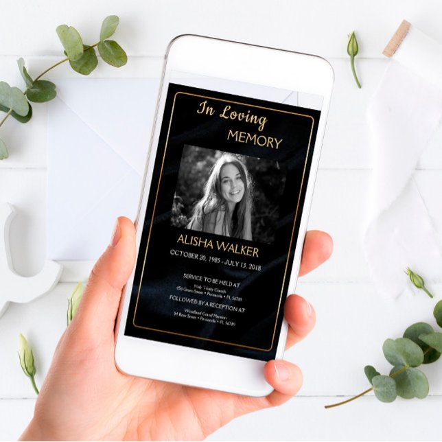 Em Adorar Convite De Memória, Memorial (Criador carregado)