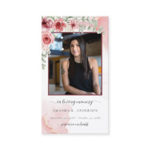 Em Adoro Memória Esmague Cartão De Oração Funeral 