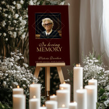Em Adoro Memória Foto Funeral Memorial Personaliza