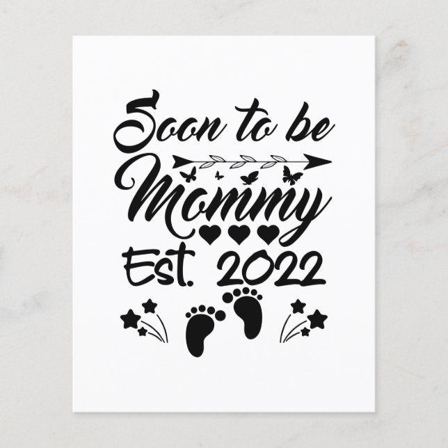 Em Breve Ser Mamãe 2022 Dia de as mães Pela Primei (Frente)