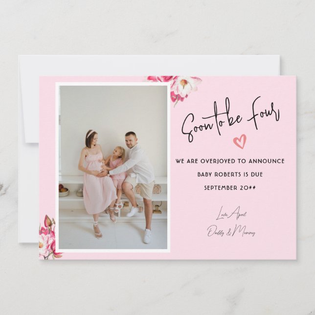 Em breve será anunciado o anúncio de gravidez de q (Frente)