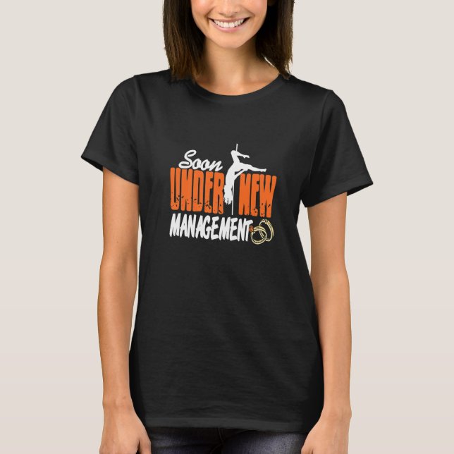 Em Breve Sob Nova Administração Camisa Engraçada p (Frente)