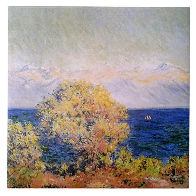 Em Cap d'Antibes, Vento Mistral, (Frente)
