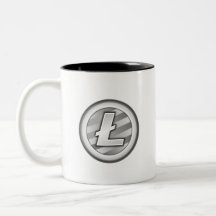Em cripto nós confiamos a caneca de Litecoin