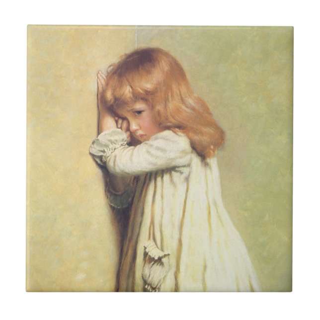 Em Desgraça de Charles Burton Barber, Vintage Art (Frente)