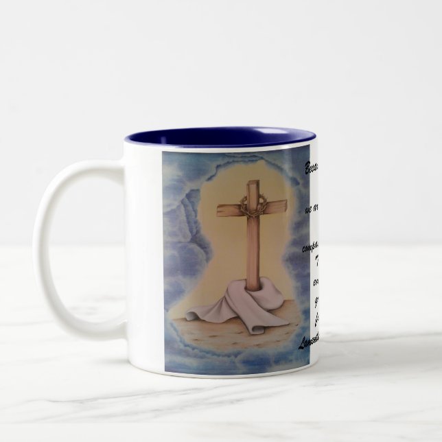 Em Dois Tons 3:22 dos lamentos - caneca de café 23 (Esquerda)