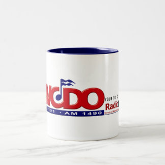 Em Dois Tons A20 - caneca de café de WCDORadio.com