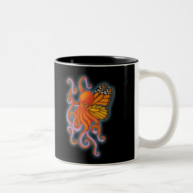 Em Dois Tons A caneca de café escura do senhor Cthulhu (Direita)