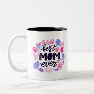 Em Dois Tons A Melhor Caneca De Café Da Mãe