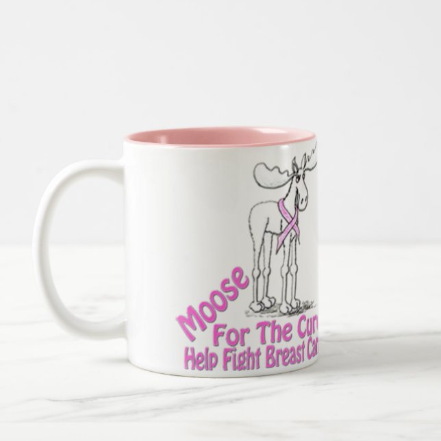 Em Dois Tons Alces para a caneca de café da cura (Esquerda)