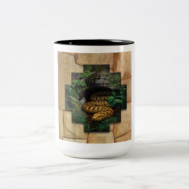 Em Dois Tons Amaru - Caneca de Café