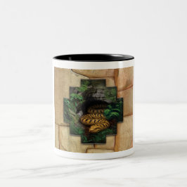 Em Dois Tons Amaru - Caneca de Café
