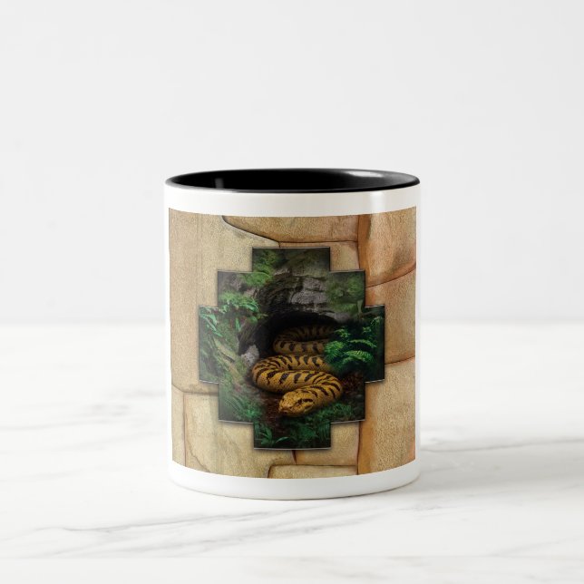Em Dois Tons AMARU - Caneca de Café (Centro)