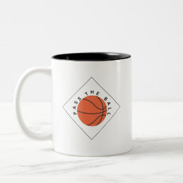 Em Dois Tons Aros Antes do Café - Caneca para Amantes de Basque