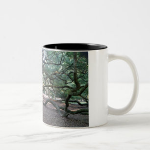Em Dois Tons Árvore da caneca de café da vida
