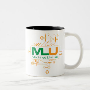 Em Dois Tons As máquinas gostam de nos caneca de café