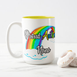 Em Dois Tons Autismo com Amor: Caneca de Café da Nana Orgulhosa