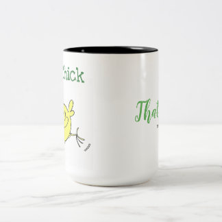 Em Dois Tons BarnChick, sou eu! Caneca de café