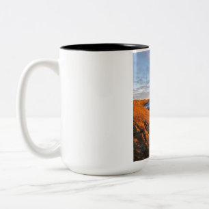 Em Dois Tons Bela Caneca de Café de Duas Cores com Paisagem Nat