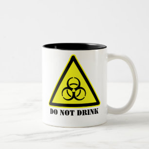 EM DOIS TONS BIO CANECA DE CAFÉ DO PERIGO